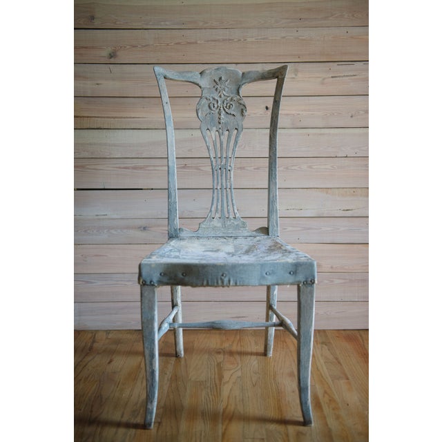 Vintage Straight Back Chairs A Pair Chairish