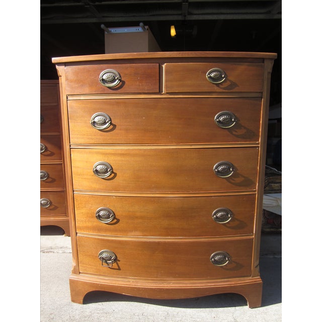Drexel Heritage Bow Front Dresser Chairish