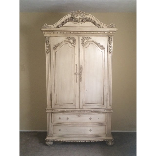 Cream Colored Armoire Chairish