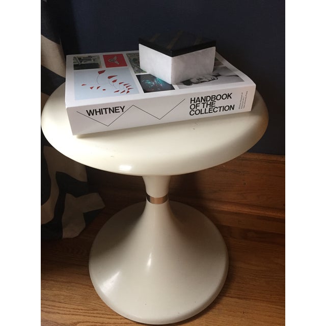 Mod Hourglass Side Table/Stool Chairish