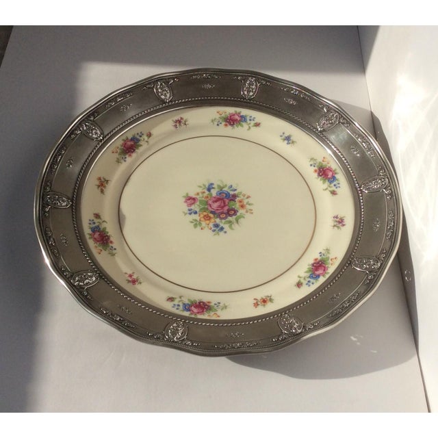 Wallace Sterling Silver Rosepoint Serving Tray Chairish