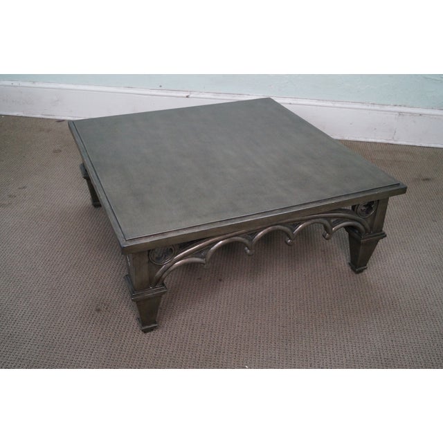 Gothic Style Painted Coffee Table