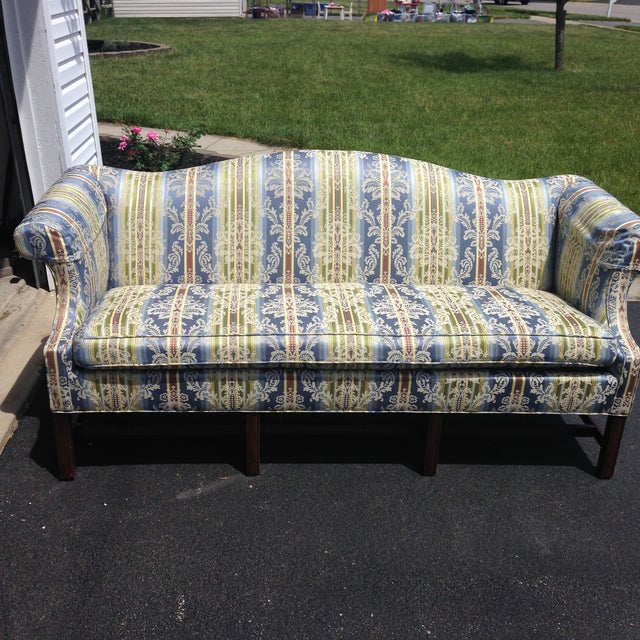 Ethan Allen Chippendale Sofa Chairish