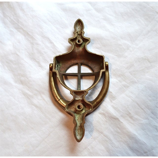 Classic Door Knocker With Peephole Chairish