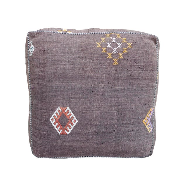 Sabra Silk Moroccan Floor Pillow Chairish