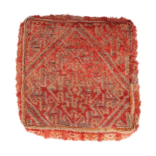 Vintage Moroccan Red Floor Pillow Chairish