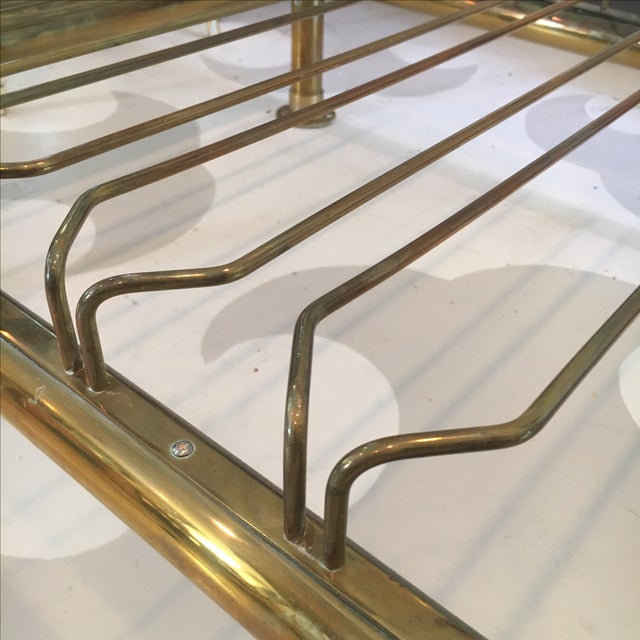 Brass Wine Glass Hanging Rack Chairish