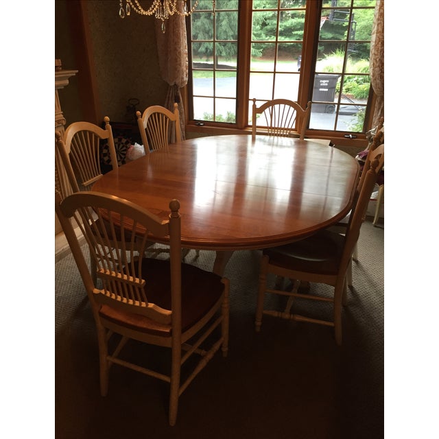 Ethan Allen French Country Dining Set Chairish