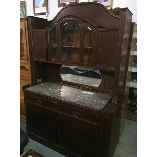 Antique MarbleTop Dry Sink/China Chairish