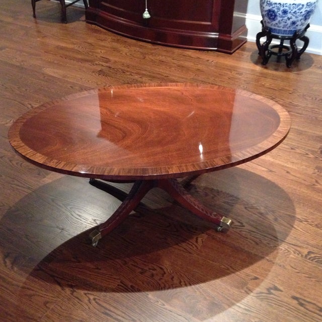 Kindel Oval Coffee Table Chairish