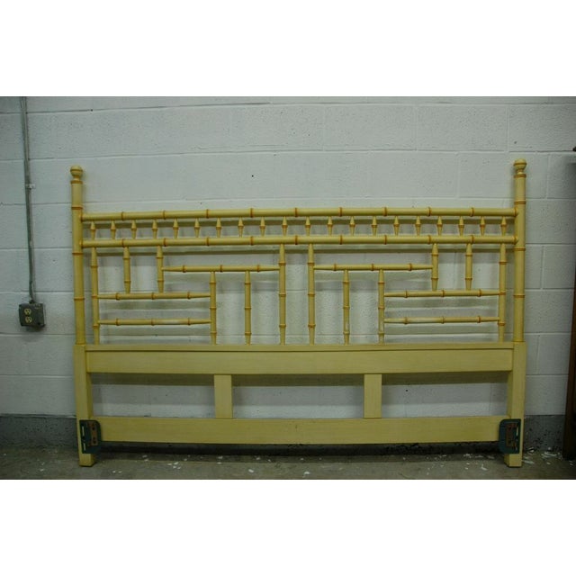 Faux Bamboo Chinese Chippendale Headboard King Chairish