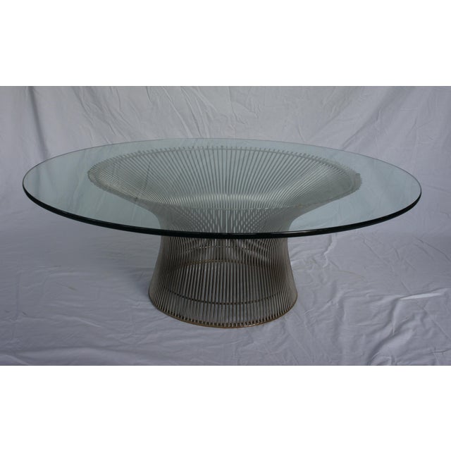 Warren Platner Coffee Table by Knoll | Chairish