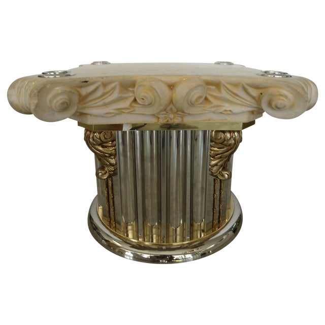 Corinthian Column Capital Table Base Chairish