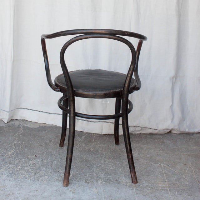 Vintage French Bentwood Arm Chair Chairish