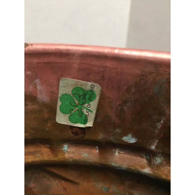 Antique Early 1900s Irish Copper Umbrella Holder Chairish