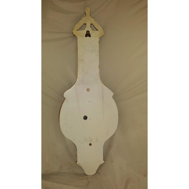 Vintage Large French Wall Barometer | Chairish