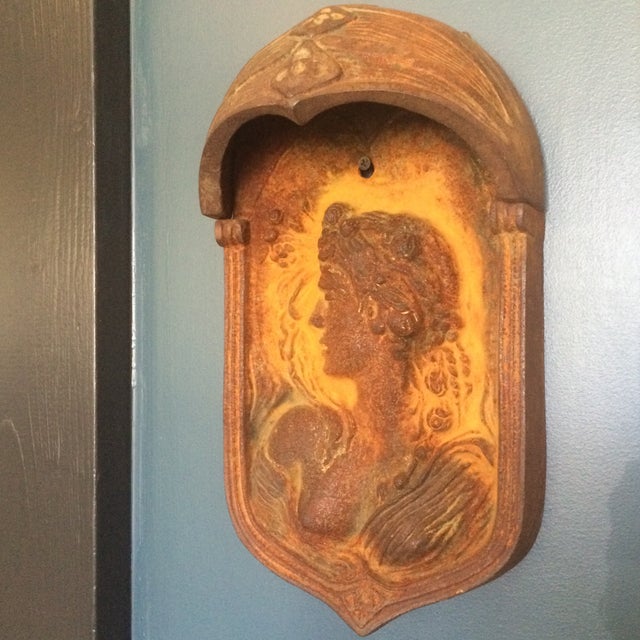 Art Nouveau Wall Plaques Pair Chairish