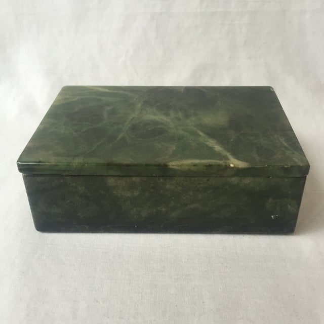 Green Marble Box Chairish