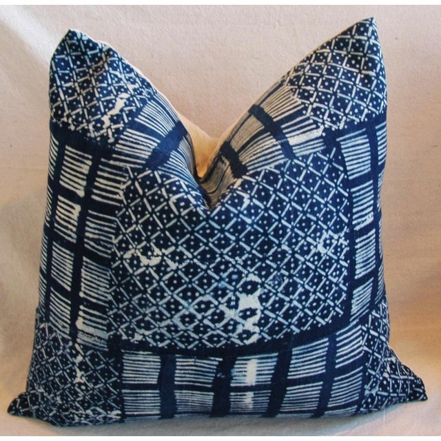 Indigo Blue Handwoven Tribal Textile Pillows Pair Chairish