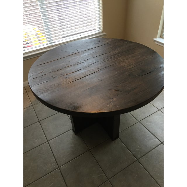Restoration Hardware Reclaimed Russian Oak Table | Chairish
