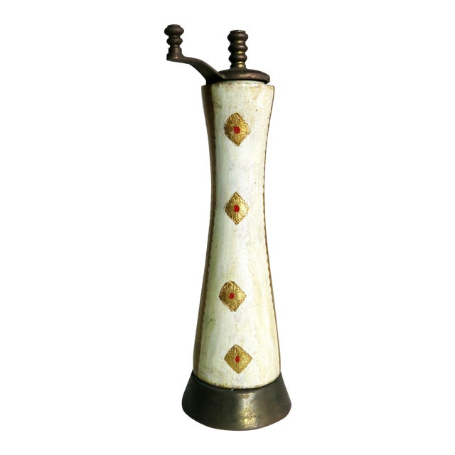 Vintage MidCentury Italian Pepper Grinder Chairish