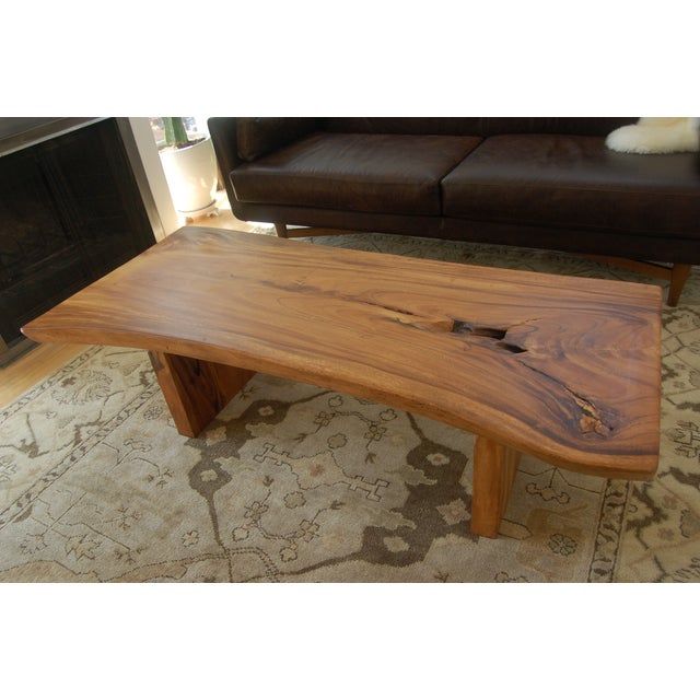 Image of HD Buttercup Teak Live Edge Coffee Table