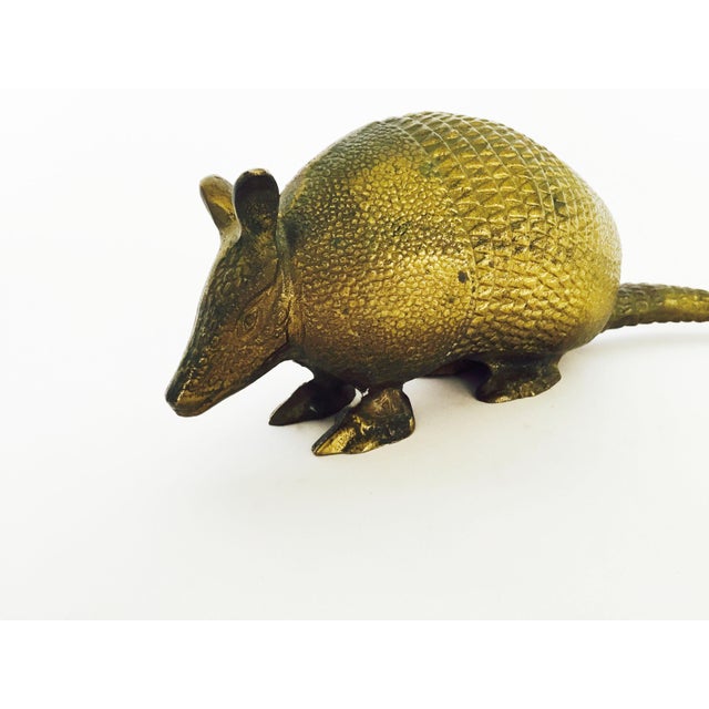 Vintage Brass Armadillo Figurine Chairish