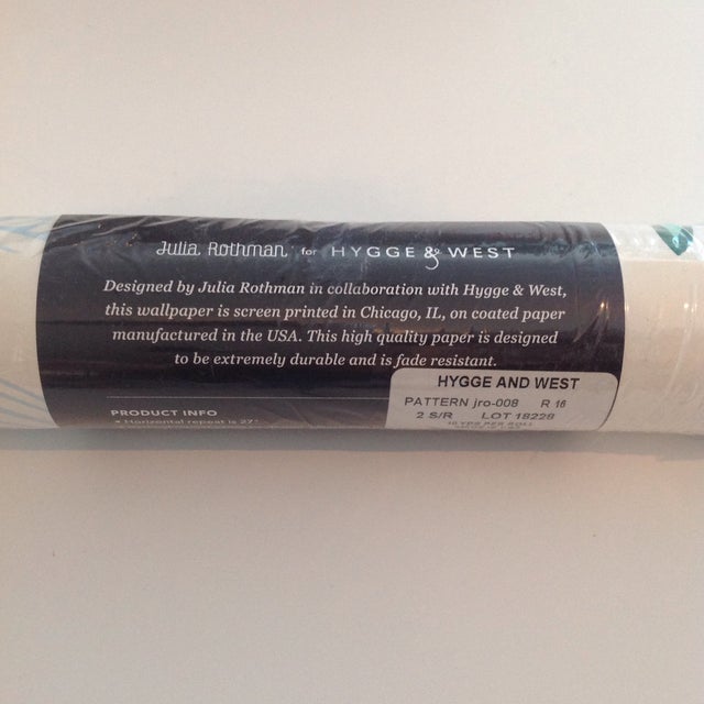 Hygge & West Daydream Wallpaper in Green - 1 Roll | Chairish