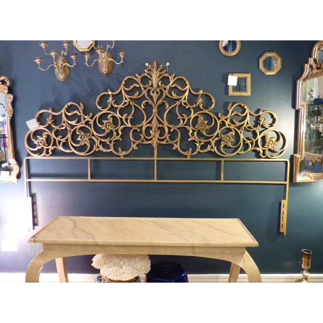 Vintage Metal Scroll Headboard Chairish
