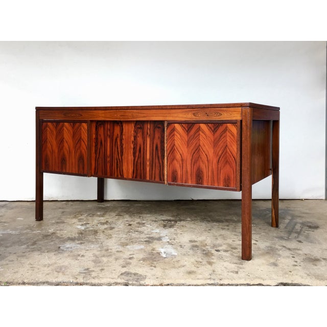 MidCentury Rosewood Executive Desk Chairish