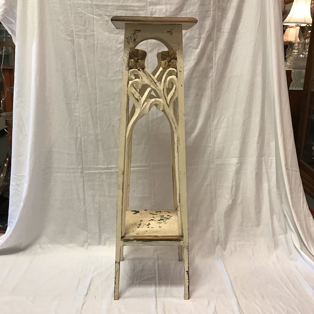 Antique Victorian Wooden Plant Stand Chairish