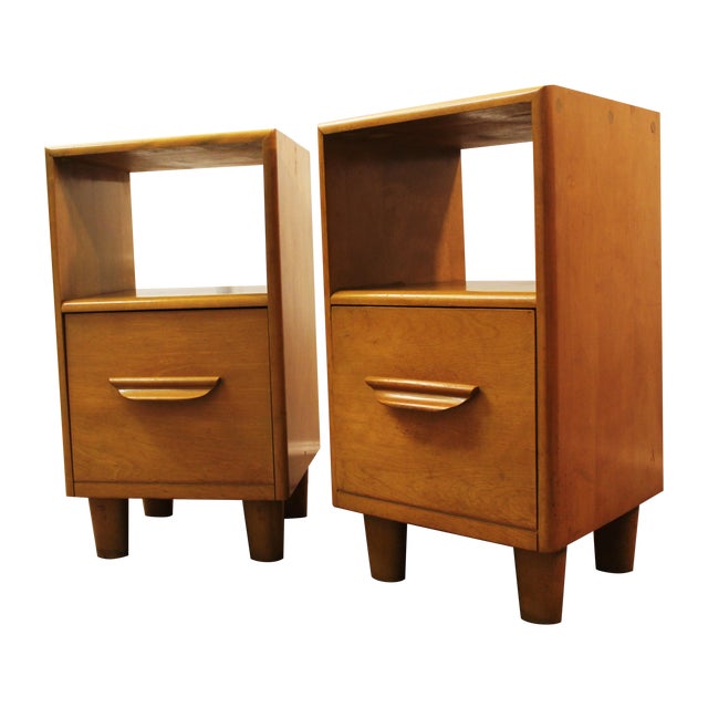 MidCentury Heywood Wakefield Nightstands Pair Chairish
