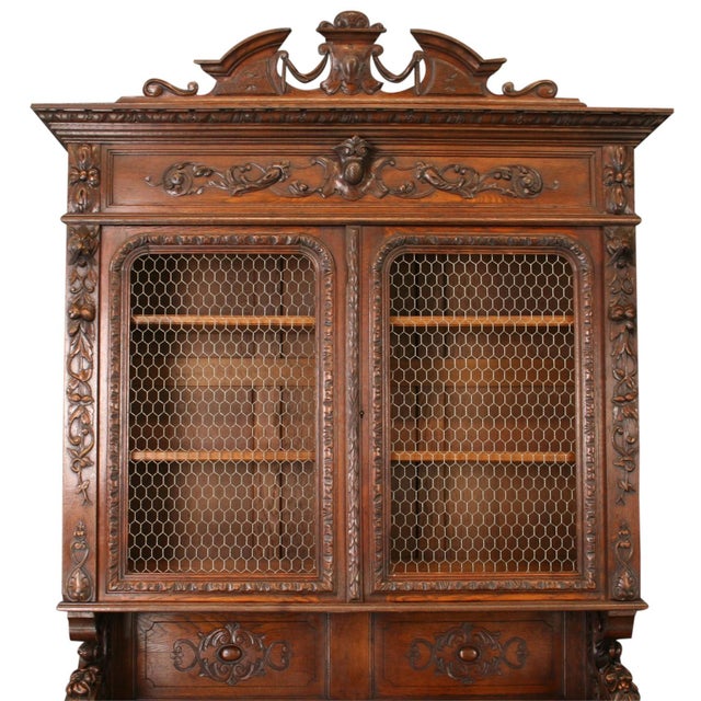 Antique French Buffet Wine Hutch 1880 Chairish