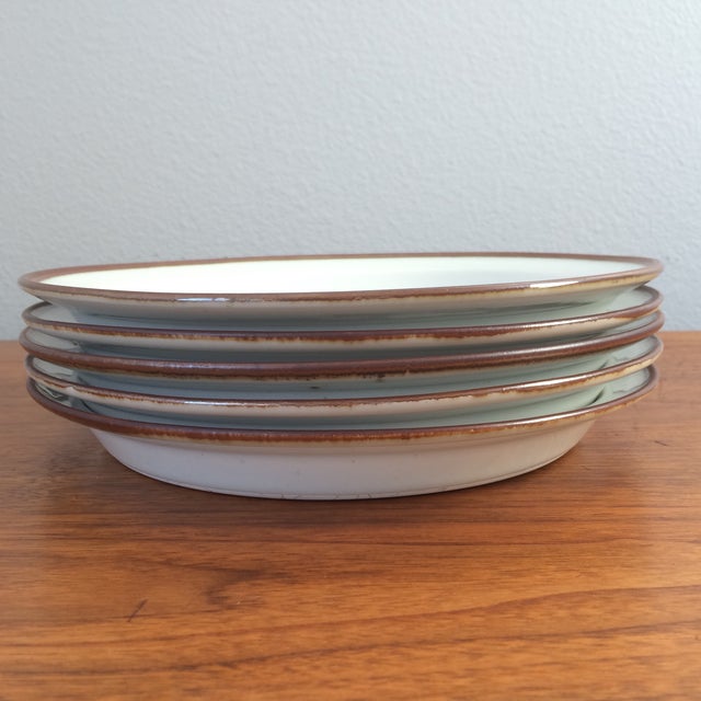 Dansk Stoneware Plates Set of 5 Chairish