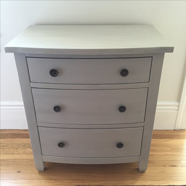 Light Gray Nightstand Chairish