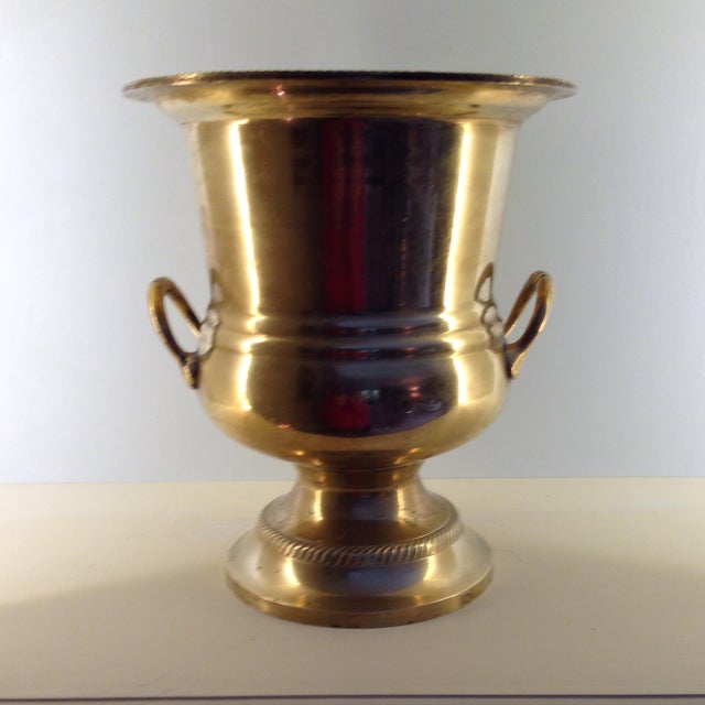 Vintage Brass Champagne Bucket Chairish