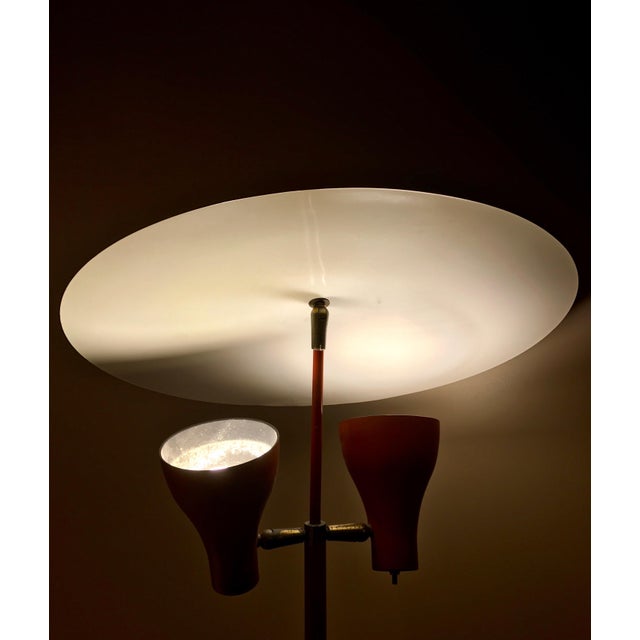 Gerald Thurston for Lightolier Floor Lamp | Chairish