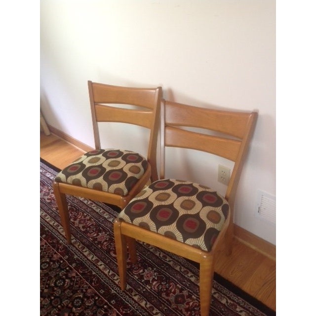 HeywoodWakefield Side Chairs A Pair Chairish