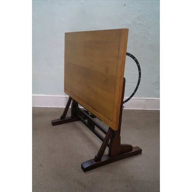 Restoration Hardware 1920s French Drafting Table Chairish