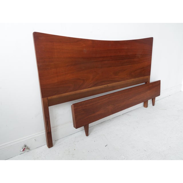 Vintage MidCentury Modern Queen Geometric Headboard Chairish