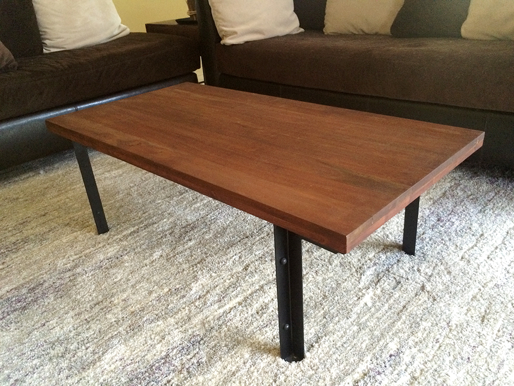 A Tale of Three Tables: Wood, Arhaus, West Elm, and the Industrial Chic Coffee Table