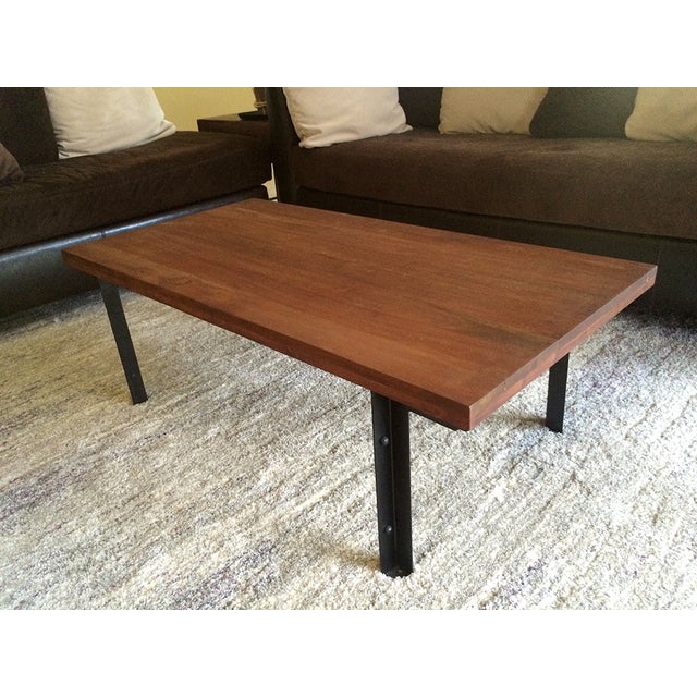 West Elm Industrial Coffee Table | Chairish