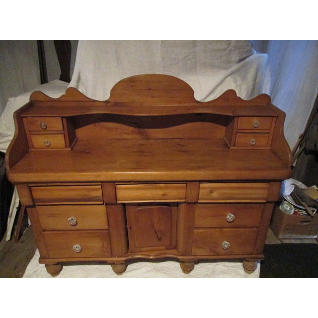 Antique English Pine Sideboard Chairish