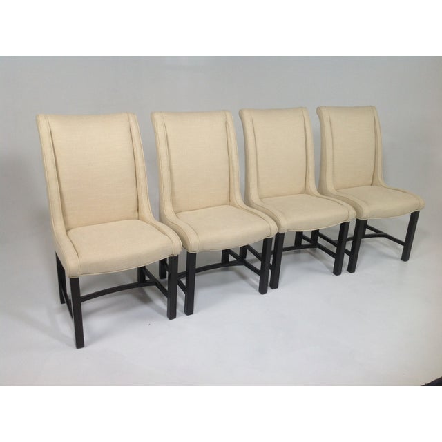 Baker Mid Century Dining Chairs Set of 4 Chairish