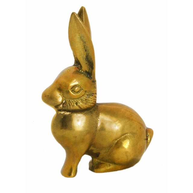 Vintage Brass Rabbit Chairish