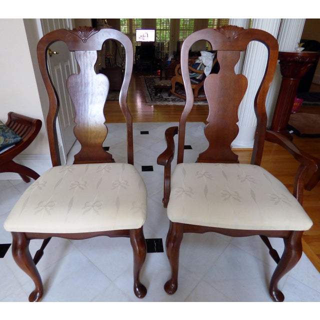 Queen Anne Dining Room Set | Chairish