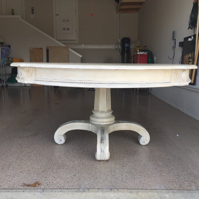 Large Pedestal Dining Table Chairish