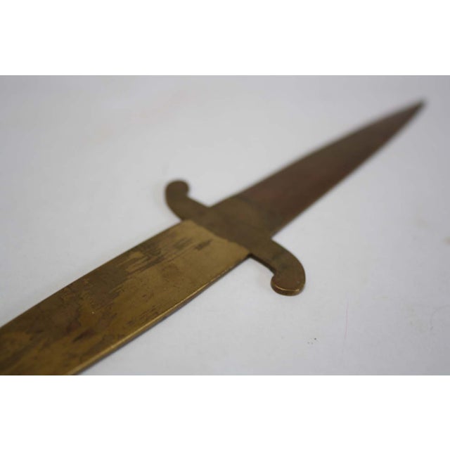 Vintage Brass Sword Letter Opener Chairish