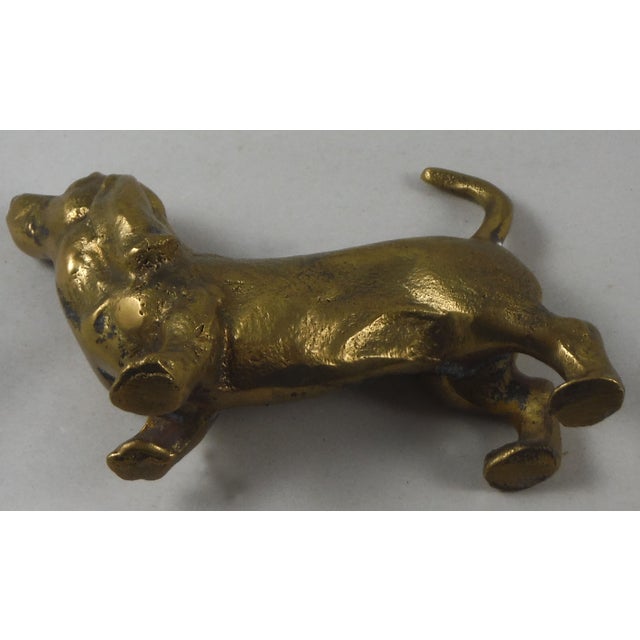 Brass Dachshund Figurine Chairish