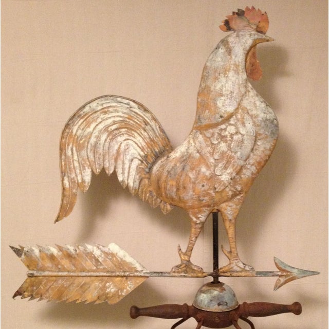Antique Copper Rooster Weathervane Chairish